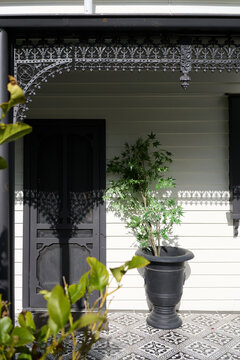 Side entrance door