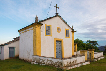 Side View of the St. John the Baptist Chapel, Ouro Preto - Minas Gerais, Brazil