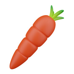 Carrot, 3d Carrot, 3d Carrot Fruit, 