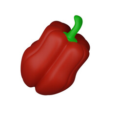 Pepper Fruit, 3d Pepper Fruit