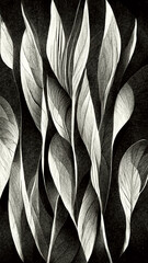 Circular geometric center motion pattern. Starburst dynamic illustration Generative AI Content by Midjourney - obrazy, fototapety, plakaty