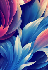 beautiful abstract wallpaper illustration Generative AI Content by Midjourney