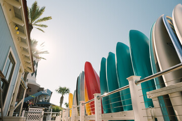 Fototapeta premium Destin Florida Harbor Boardwalk
