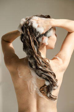 Gentle shampooing process