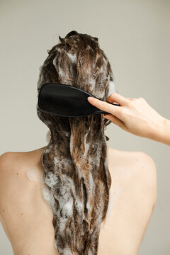 Hair care beauty routine