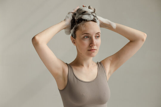 Hair care beauty concept 