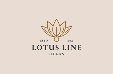 Elegant Lotus Logo Design, Creative modern Logos