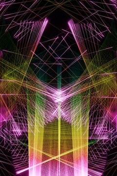 Rays of light