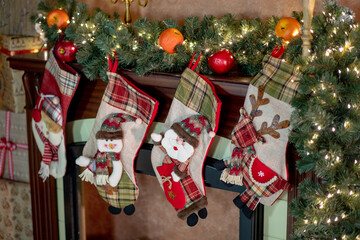 chiristmas tradition socks decoration
