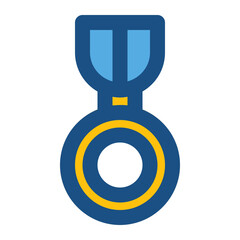 Medal two tone icon