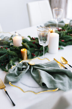 Arrangement Decor reception festive setting table 