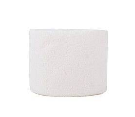 marshmallows isolated on white background.