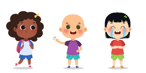 happy children illustration