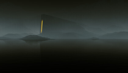 Futuristic Installation Structure