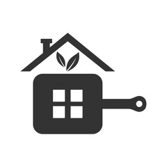 Home Kitchen Logo template Icon Illustration Brand Identity.Isolated and flat illustration. Vector graphic