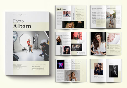 Photo Albam Layout