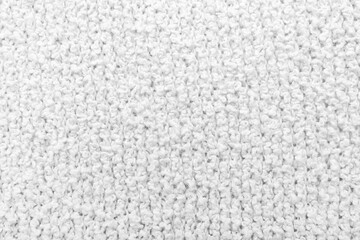 Obraz premium Texture of white fabric as background, closeup