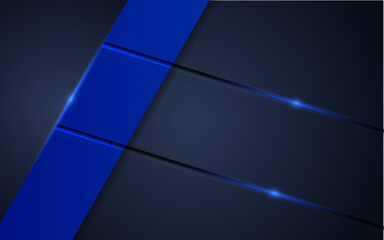 luxurious navy background with glowing blue lines