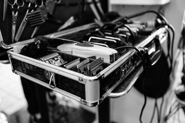 Barber: Case Of Styling Equipment