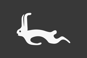Illustration vector graphic of funny rabbit