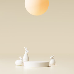 토끼해, 신년배경 © LHG