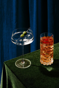 Cocktail on Velvet