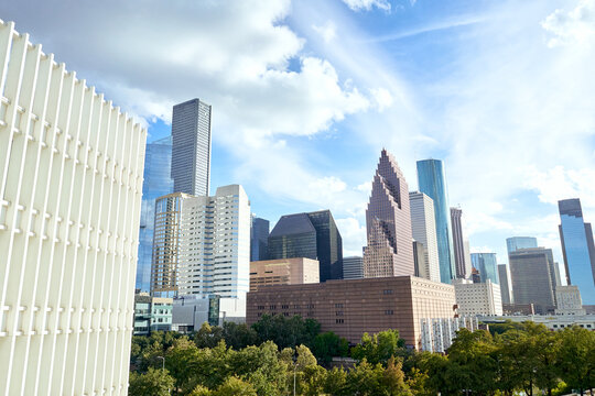 Financial district Houston