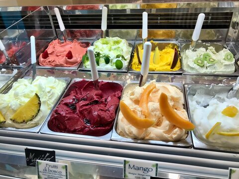 UGC, all sorts of delicious Italian ice cream