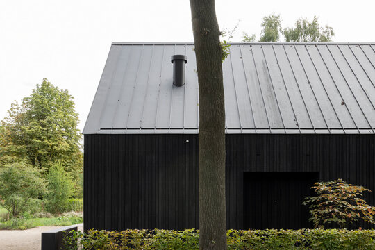 black barn