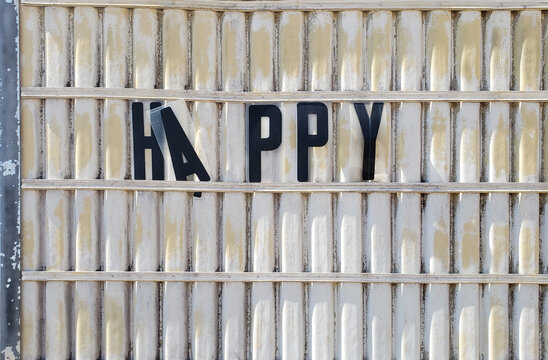 Funny Happy Sign