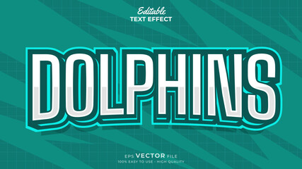 Editable Text Effects for American Football Sports Events Team