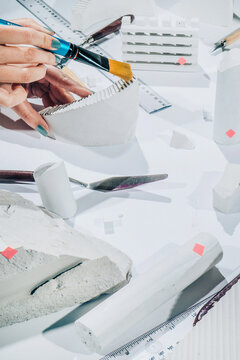 Restoration of antic artifacts