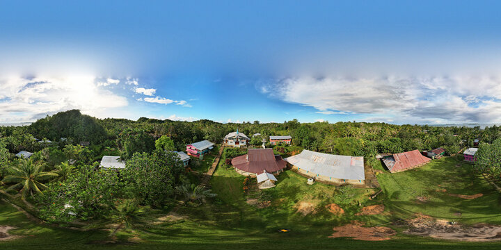 Pacific Christian Missionary Parish, Catholic Mission, 360 VR panorama