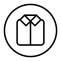 Clothes Circular line icon