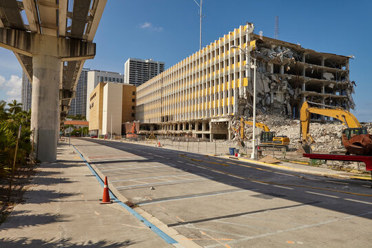 building demolition