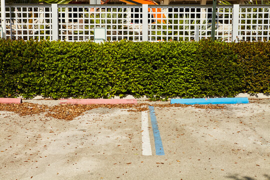 abandoned parking lot
