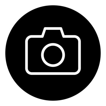 Photography Circular glyph icon
