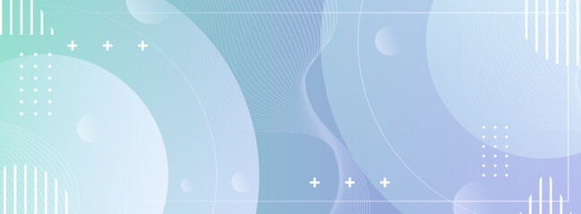 banner background. full color, soft geometry