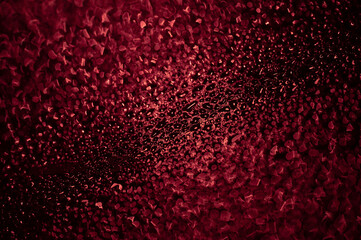 Red abstract drops background