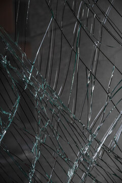 Broken glass background