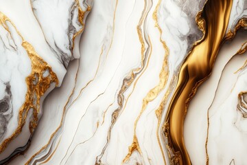 liquid gold marble backdrop, product design background, generative ai composite