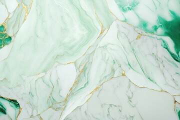 luxurious green marble texture with gold highlights, generative ai composite