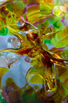 Glass patterns abstract 10 intricate 3D patterns inside glass ball orb