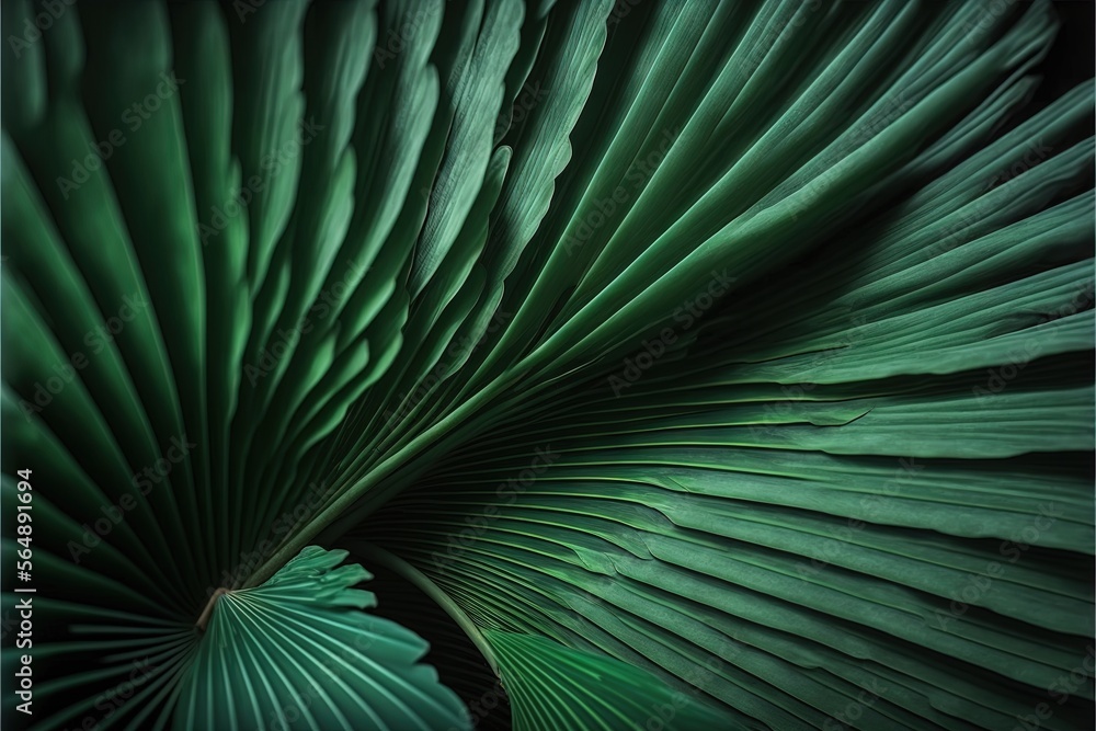 Poster a green abstract background with a spiral design in the center of the image is a dark green backgrou