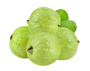 Guava fruit isolated on transparent png