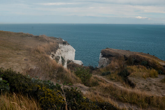 A white cliff of Dover (England)