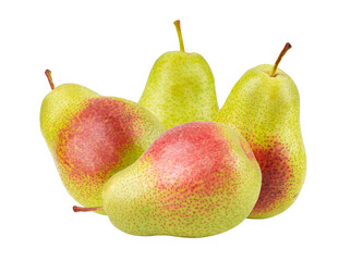 pears isolated on transparent png