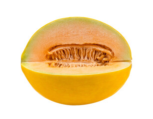 melon isolated on transparent png
