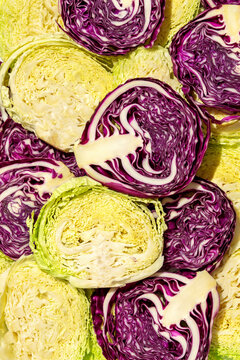 Sliced cabbage