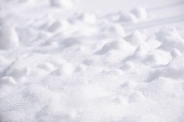 Obraz premium 真っ白な雪